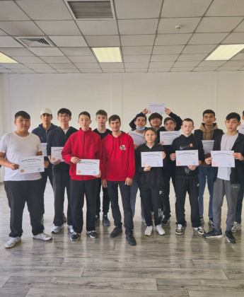 Студенты Python получили сертификаты Samsung